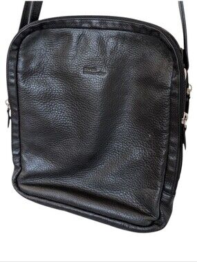 Derek Alexander Crossbody Bag Women OS Black Leather